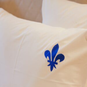 Parure de lit fleur de lys Obrode Mogador