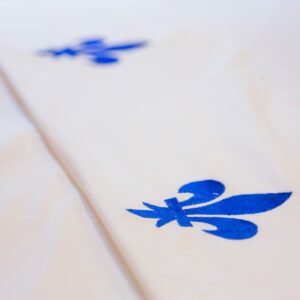Parure de lit fleur de lys Obrode Mogador